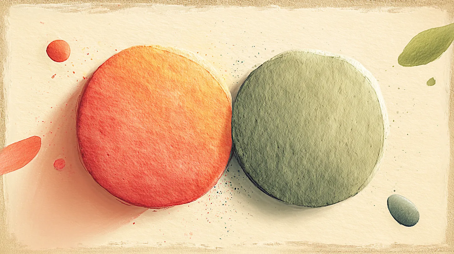 A couple mid-argument, one partner stepping back, one hand on the counter — a pause inside the escalation.