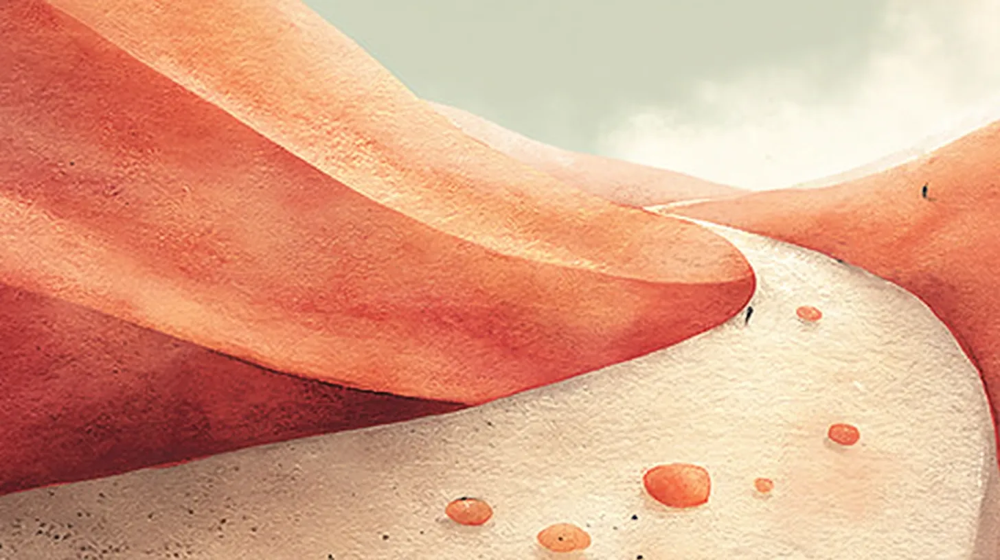 A couple on the couch, one turned slightly away, the other reaching across the space between them.