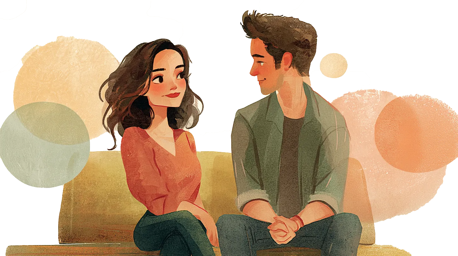 A moment of repair — two partners finding their way back to each other